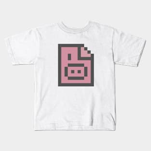 File Not Found Pig Kids T-Shirt